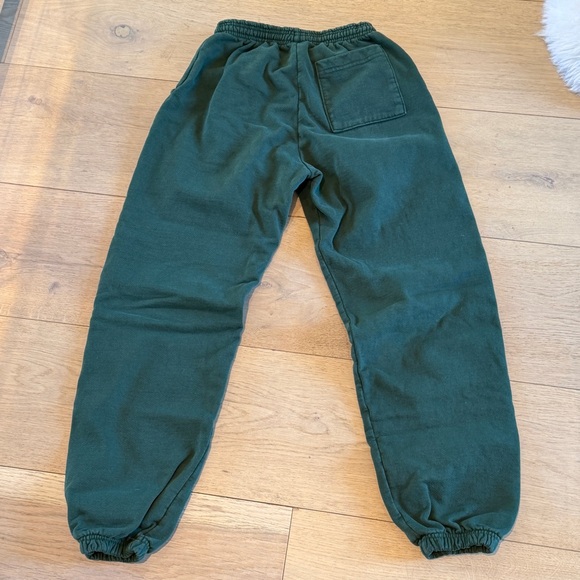 Los Angeles Apparel Green Jogger Pants - Picture 3 of 3
